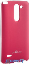 VOIA LG Optimus G3 Stylus (D690) - Jell Skin (Pink)