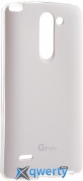 VOIA LG Optimus G3 Stylus (D690) - Jell Skin (White)