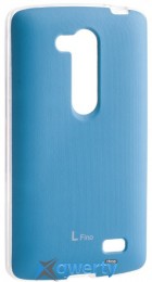 VOIA LG Optimus L70+ Dual (D295/Fino) - Jell Skin (Blue)