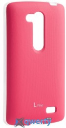 VOIA LG Optimus L70+ Dual (D295/Fino) - Jell Skin (Pink)