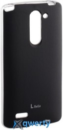 VOIA LG Optimus L80+ Dual (D335/Bello) - Jell Skin (Black)