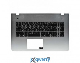 Клавиатура для ноутбука ASUS N76 RU Black 90R-NAL1K3J00Y (63086)