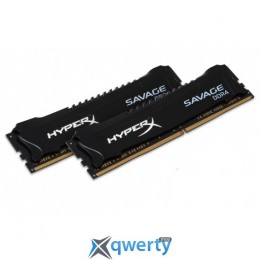Kingston  HyperX Savage Black 16 GB DDR4-2400 (Kit of 2x8192) (HX424C12SBK2/16)