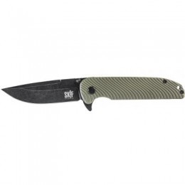 Нож SKIF Bulldog G-10/Black SW green (733F)