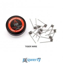 Rofvape Prebuild Coils Tiger Wire 0,36 Ом (10pcs)