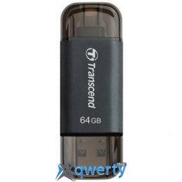 Transcend 64GB Go 300 USB/Lightning Black (TS64GJDG300K)