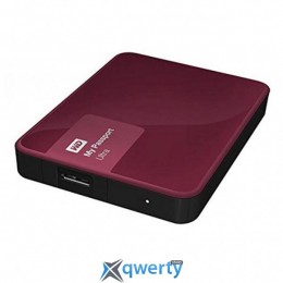 WD 2.5 USB 3.0 4TB My Passport Ultra Wild Berry(WDBBKD0040BBY-EESN)
