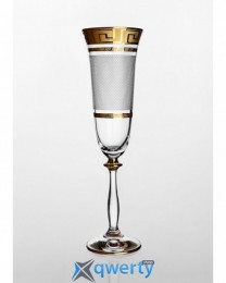 Angela набор бокалов для шампанского (Karo Kostka золото)