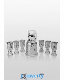 Royal набор для напитков Swarovski platinum (6+1)