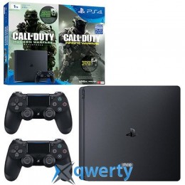 Sony PlayStation 4 Slim (1TB, Jet Black) + Call of Duty: Infinite Warfare + 2-й джойстик