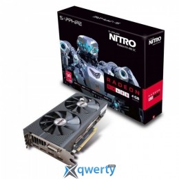 SAPPHIRE AMD 1326/1750 DUAL HDMI / DVI-D / DUAL DP RX 480 4G D5 NITRO wBP