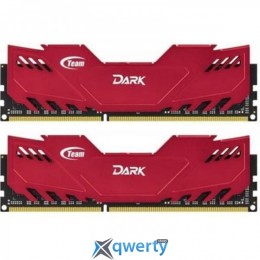 DDR4 2x8GB/2666 Team Dark Red (TDRED416G2666HC15BDC01)