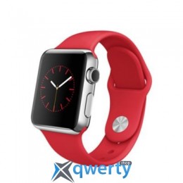 Apple Watch MLLE2 42mm Stainless Steel Case with Productred Sport Band