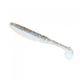 Силикон съедобный Nomura Rolling Shad 50мм 1гр. цвет-043 (light blue silver glitter) (NM70104305)