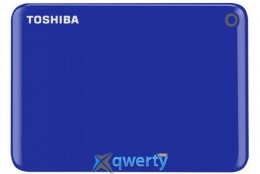 Toshiba Canvio Connect II 1TB HDTC810EL3AA 2.5 USB 3.0 External Blue