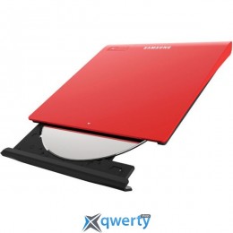 Samsung Slim External USB DVD-Writer (Red) ( SE-208GB/RSRD)