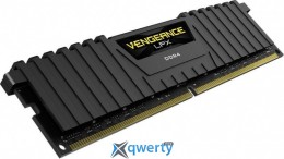 DDR4 8GB 2400 MHz Vengeance LPX Black CORSAIR (CMK8GX4M1A2400C16)