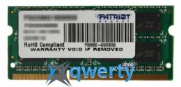 Patriot Signature DDR3 8GB 1600MHz SODIMM (PSD38G16002S)