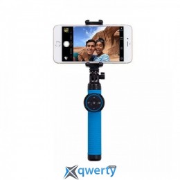 Momax SelfieHero 70cm with Bluetooth Black/Blue (KMS6D)