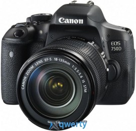 Canon EOS 750D + объектив 18-135 IS STM Официальная гарантия!!!