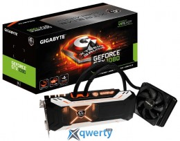 Gigabyte PCI-Ex GeForce GTX 1080 Xtreme Gaming Water Cooling 8GB GDDR5X (256bit) (1759/10206) (DVI, 3 x HDMI, 3 x Display Port) (GV-N1080XTREME W-8GD)