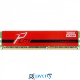 Goodram DDR4-2400 4096MB PC4-19200 Play Red (GYR2400D464L15S/4G)