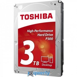 3.5 Toshiba P300 3TB 7200rpm 64MB Cache (HDWD130UZSVA)