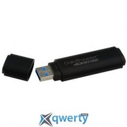 Kingston 64GB USB 3.0 DT 4000 G2 Metal Black Security(DT4000G2/64GB)