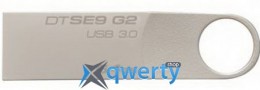 Kingston 64GB USB 3.0 DTSE9 G2 Metal Silver (DTSE9G2/64GB)