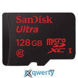 SanDisk 128GB microSDXC C10 UHS-I 80MB/s Ultra Android + SD (SDSQUNC-128G-GN6MA)
