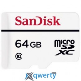 SanDisk 64GB microSDXC C10 W20MB/s High Endurance Video Monitoring + SD (SDSDQQ-064G-G46A)