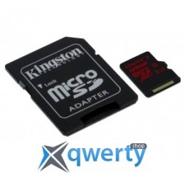  Kingston 128GB microSDXC C10 UHS-I U3 R90/W80MB/s 4K + SD адаптер
