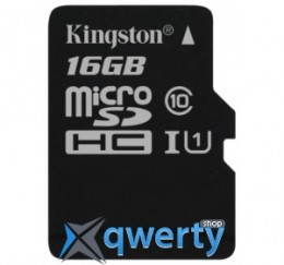 Kingston 16GB microSDHC C10 UHS-I R45/W10MB/s