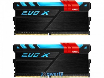 GeIL 32Gb DDR4 2400MHz EVO X Black (PC4-19200) (GEX432GB2400C16DC) (2x16Gb KIT)