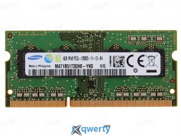 Samsung SODIMM DDR3-1600 4096MB PC-12800 (M471B5173DB0-YK0)