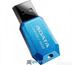 ADATA 8GB DashDrive UV100 Blue USB 2.0 (AUV100-8G-RBL)