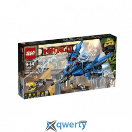 LEGO NINJAGO Самолёт-молния Джея 876 деталей (70614)