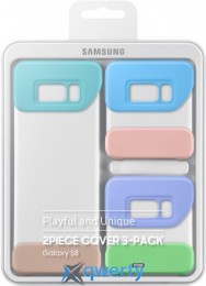 Samsung 2 Piece Cover 3-Pack для смартфона Galaxy S8 (G950) Multicolor