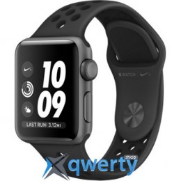 Apple Watch Series 3 Nike+ GPS MQL42 42mm Space Gray Aluminum Case with Anthracite/Black Nike SportBand