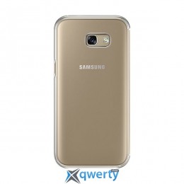 Samsung Clear View Cover для смартфона Galaxy A5 2017 (A520) Gold