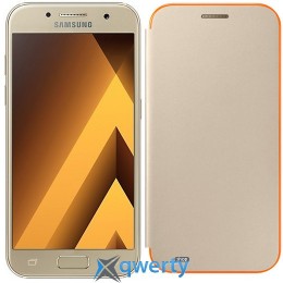Samsung Neon Flip Cover для смартфона Galaxy A5 2017 (A520) Gold