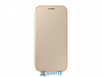 Samsung Neon Flip Cover для смартфона Galaxy A7 2017 (A720) Gold