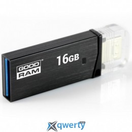 GOODRAM USB3.0 16GB OTG OTN3 (Twin) Black (OTN3-0160K0R11)
