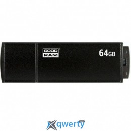 GOODRAM USB3.0 64GB UEG3 (Edge) Black (UEG3-0640K0R11)