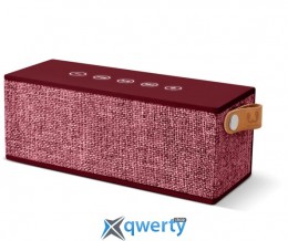 Fresh 'N Rebel Rockbox Brick Fabriq Edition Bluetooth Speaker Ruby (1RB3000RU)