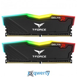 Team T-Force Delta RGB Black DDR4-2666 8GB (2x4) PC-21333 (TF3D48G2666HC15BDC01)