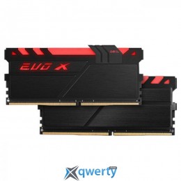 GeIL DDR4-3000 16GB PC4-24000 (2x8) Evo X Black H LED (GEXB416GB3000C15ADC)