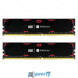 Goodram DDR4-2133 8GB PC4-17000 (2x4) Iridium Black (IR-2133D464L15S/8GDC)