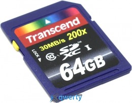 SDXC 64GB Class 10 Transcend (TS64GSDXC10)