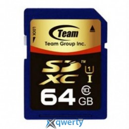 SDXC 64GB UHS-I Class 10 Team (TSDXC64GUHS01)